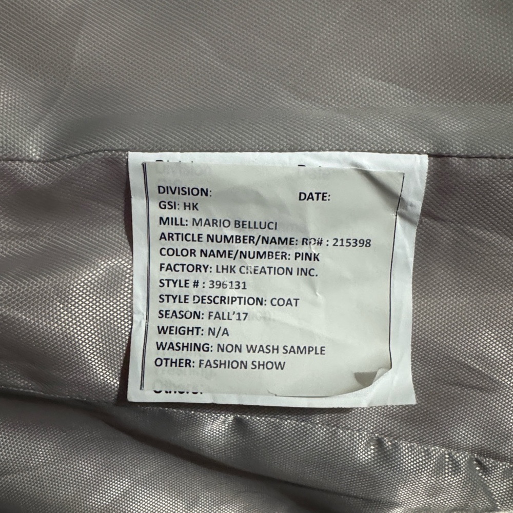 Mario Bellucci for Banana Republic Pink Blazer Satin Lining Beautiful Classic - Picture 9 of 16